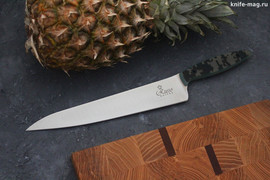Кухонный нож Alexander L N690 Camo G-10