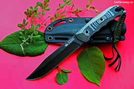 Туристический нож Enzo D2 Black Titanium