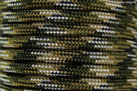 Paracord Type III 550, Camo 4 colors Olive&Coyote&Silver Grey&Black