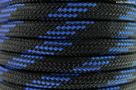 Paracord Type III 550, Six lines Black&Blue