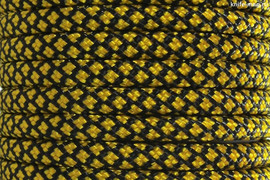 Paracord Type III 550, Grid Black&Gold