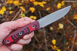 Туристический нож Echo Niolox G-10 Red & Black Tac Wash