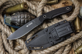 Тактический нож Savage AUS-8 Black Titanium