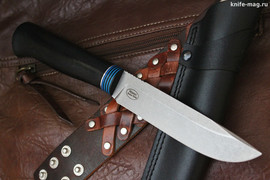 Туристический нож Манул Bohler N690, рукоять граб
