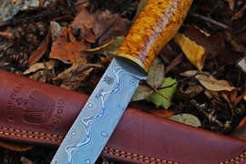 Tapio Дамаск ZDI-1016 (рукоять карельская береза)