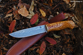 Tapio Дамаск ZDI-1016 (рукоять карельская береза)