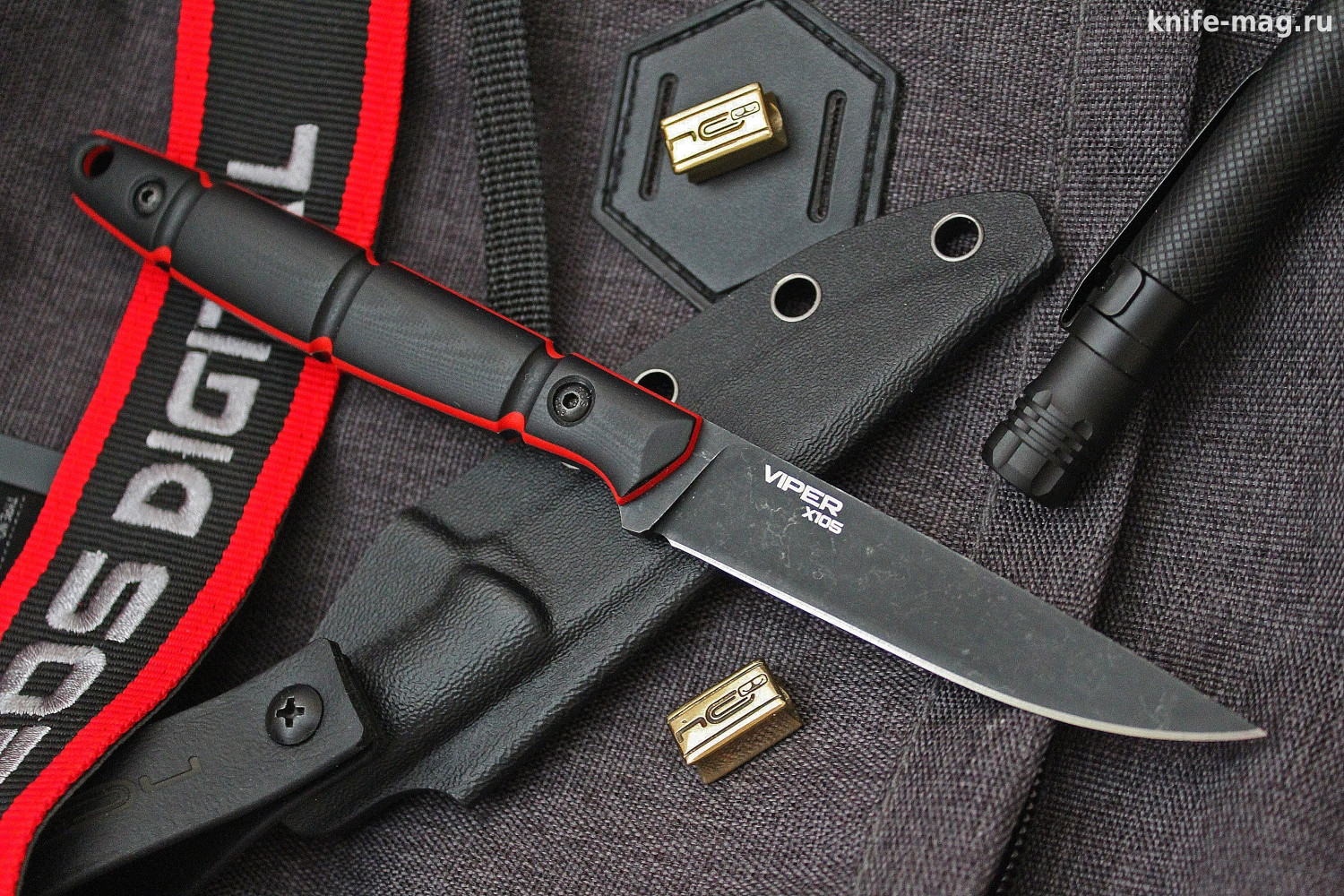 Нож Viper Red/Black