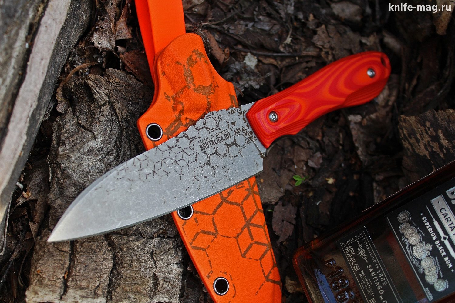 Туристический нож Пон-Т orange limited-Brutalica