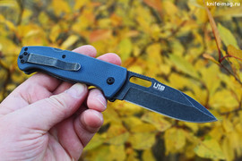 Складной нож Ute 440C Stone Wash Gray G10