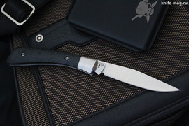 Складной нож Gent D2 Carbon Stone Wash