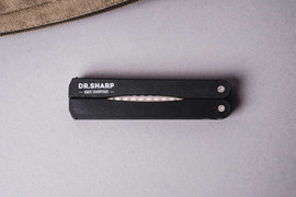 Точилка алмазная складная для ножей черная Dr Sharp