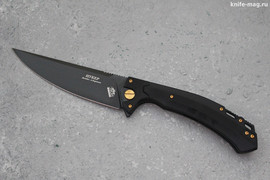 Складной нож Нукер AUS-8 Black