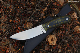 Горностай (цельнометаллический, накладки micarta, 3 стяжки)