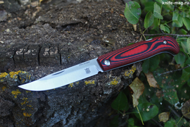 Складная финка Fin-track, G-10 Red & Black
