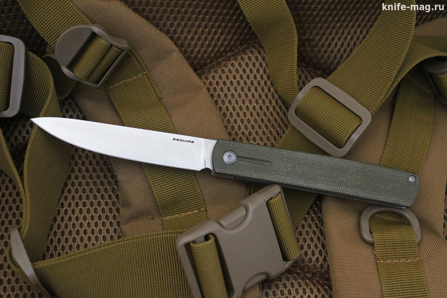 Складной нож Esquire Green