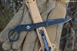 Тактический нож Thorn Razvedos Edition сталь AUS-8 Black Wash