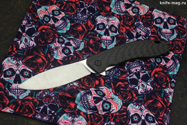 Складной нож Хантер Elmax (накладки карбон)
