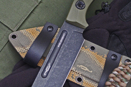 Нож Insurgent Black Wash G-10 Olive