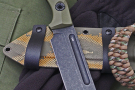 Нож Insurgent Black Wash G-10 Olive