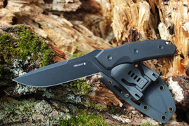 Тактический нож Hellcat CQB AUS-8 Black Wash, G-10 Black