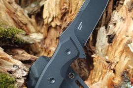 Тактический нож Hellcat CQB AUS-8 Black Wash, G-10 Black