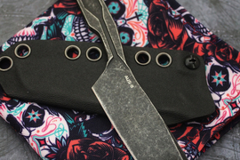 Нож Abuser Mini AUS-8 Black Wash