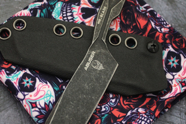 Нож Abuser Mini AUS-8 Black Wash