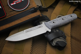 Тактический нож Parachuter Stone Wash, Micarta