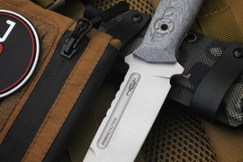 Тактический нож Parachuter Stone Wash, Micarta