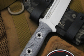 Тактический нож Parachuter Stone Wash, Micarta