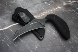 Тактический нож Scaven AUS-8 Black Wash