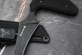 Тактический нож Scaven AUS-8 Black Wash