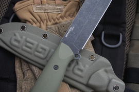 Туристический нож Ranger AUS-10 Black Wash