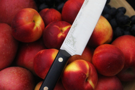 Vizir Black/Orange Satin