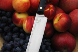 Vizir Black/Orange Satin