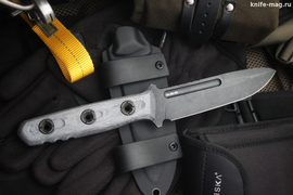 Тактический нож Parachuter Black Wash, Micarta