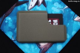 Кардхолдер Classic Slim Double Window Olive