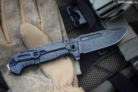 Складной нож Ultras F Olive AUS-10 Black Wash