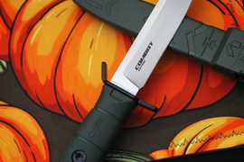 Тактический нож Combat AUS-8 Stone Wash Olive