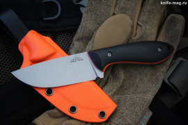Туристический нож Crony Black/Orange AUS-10 Kydex