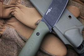 Туристический нож Pride Olive AUS-10