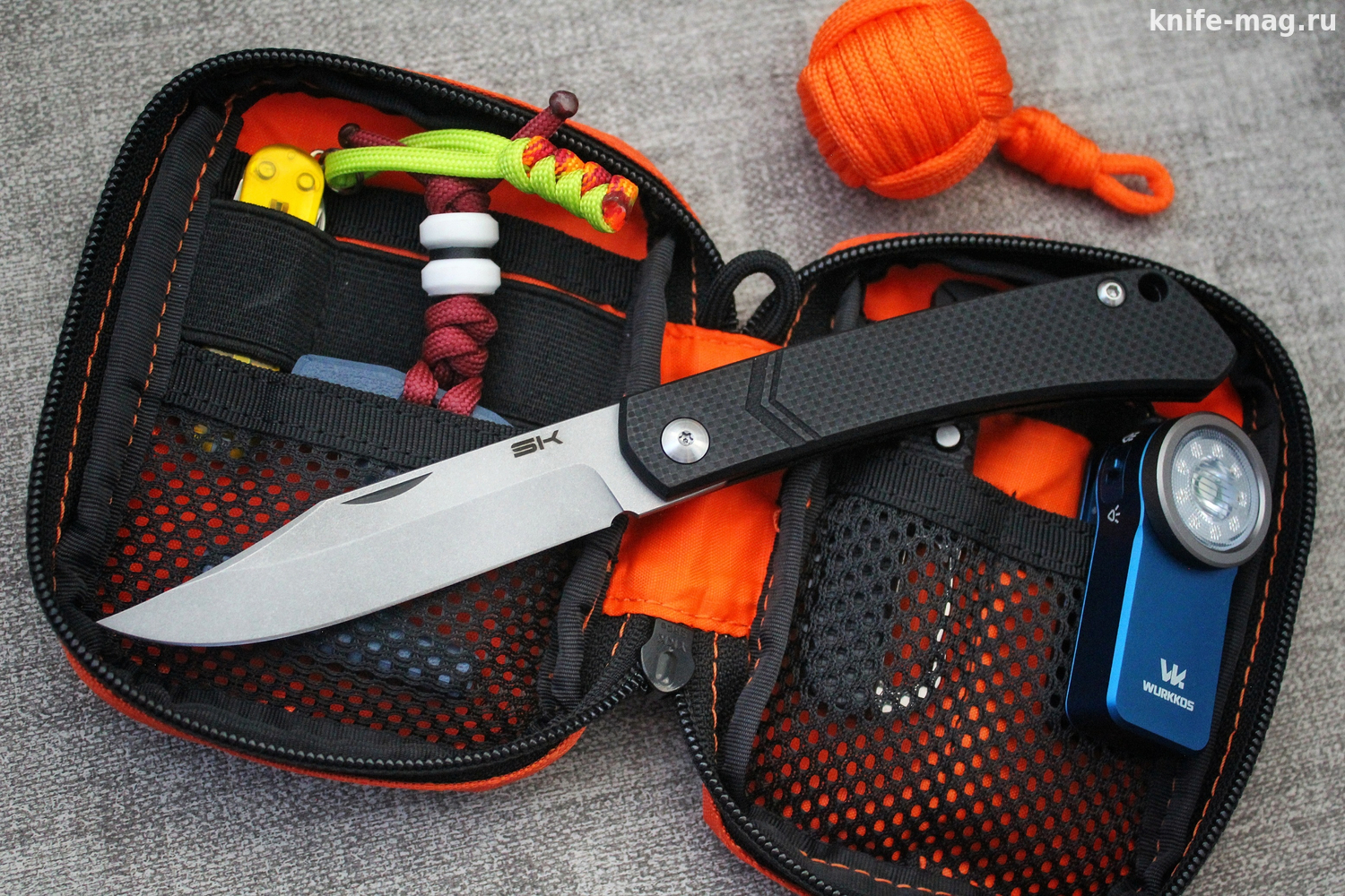 Складной нож Капрал Slim AUS-8, G-10 Black