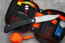 Складной нож Капрал Slim AUS-8, G-10 Black