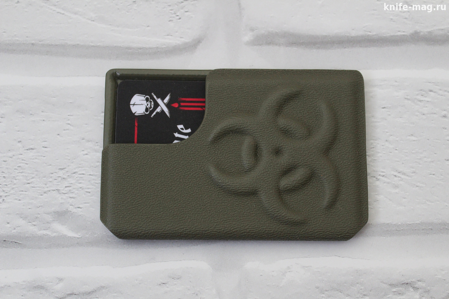 Кардхолдер Classic Slim Biohazard Olive