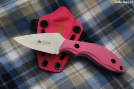 Hammy Niolox Stone Wash Pink G-10 Kydex