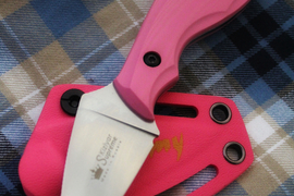 Hammy Niolox Stone Wash Pink G-10 Kydex