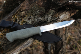 Штрафбат Нью сканди спуски (сталь 100х13М, рукоять текстолит, пескоструйная обработка рукояти)