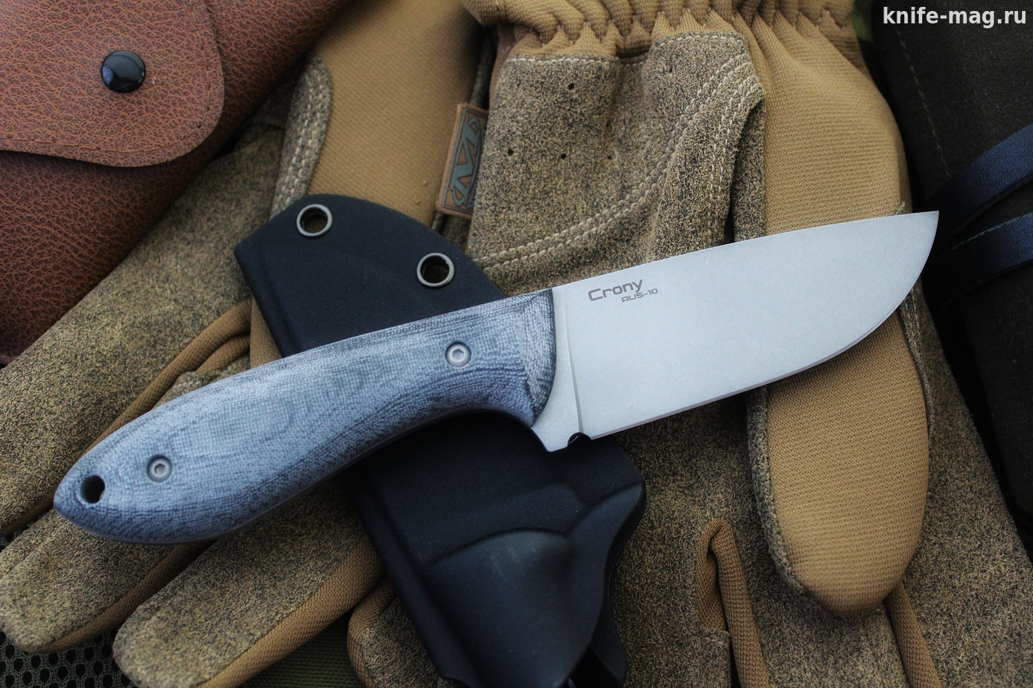 Туристический нож Crony AUS-10 Kydex