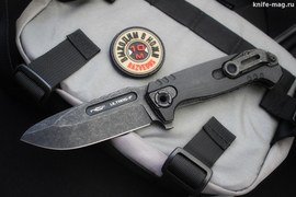 Складной нож Ultras F Black AUS-10 Black Wash