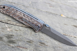 Складной нож Vega 440C Tac Wash